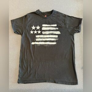 Hanes Black Flag Shirt Mens XL